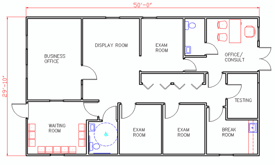 Medical Clinic Small Clinic Floor Plan Design Ideas - Design Talk